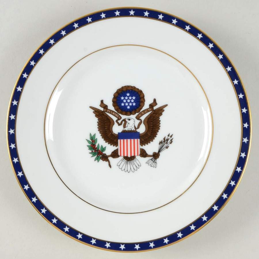 Great Seal Salad/Dessert Plate by Woodmere-1