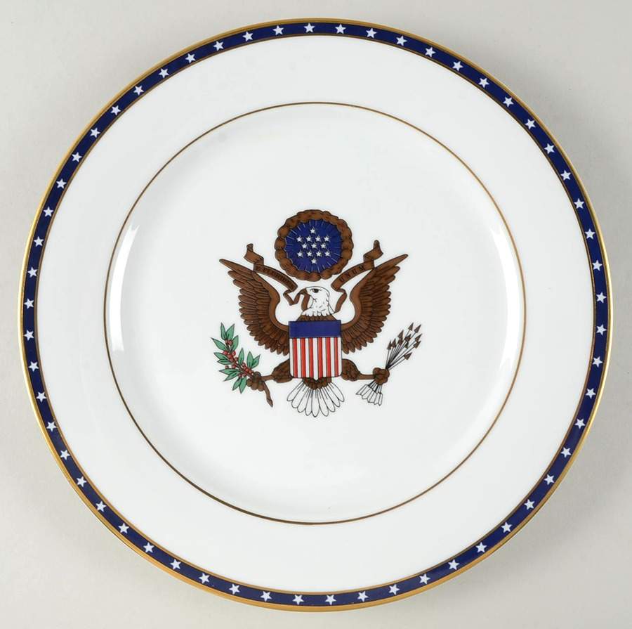 Great Seal Dinner Plate by Woodmere-1