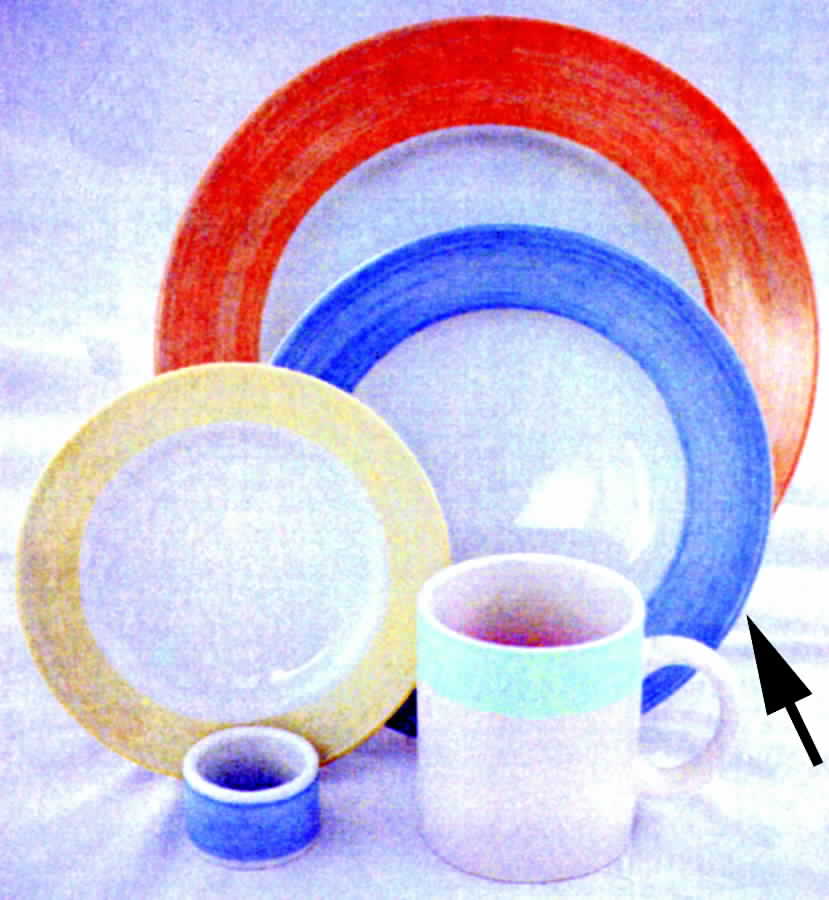 Playa Del Coma Azure Rim Soup Bowl by Woodmere-1