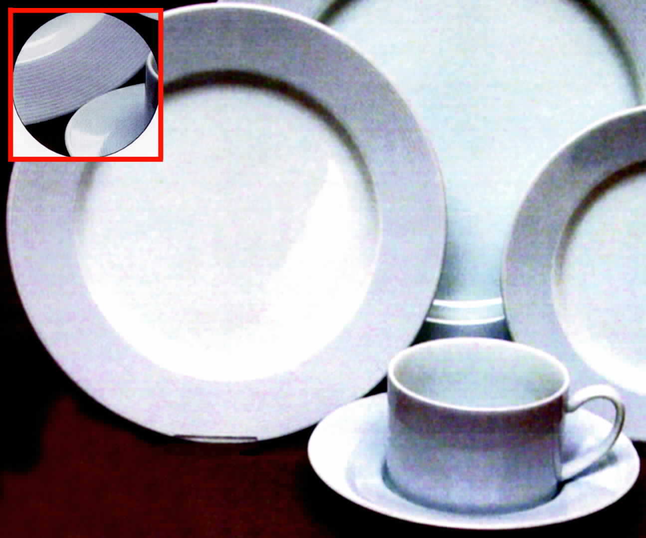 Moonshadow Dinner Plate by Woodmere-1