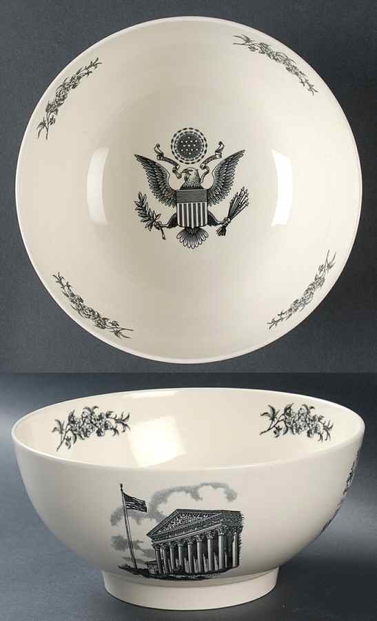 The Federal City 8" Salad Serving Bowl by Wedgwood-1