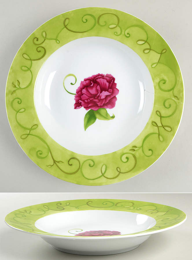 Lyrical Blooms 12" Individual Pasta Bowl by Westbury Court-1