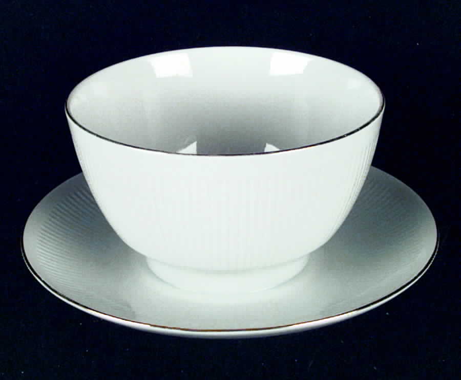WIG293 Gravy Boat with Attached Underplate by Winterling - Bavaria-1