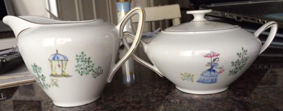 WIG296 Sugar Bowl & Lid by Winterling - Bavaria-1