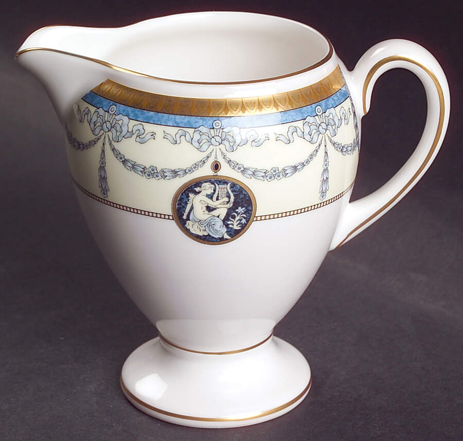 Madeleine Globe Shape Creamer by Wedgwood-1