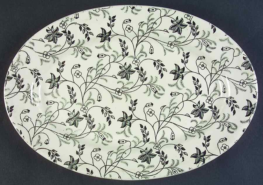 WLS5 13" Oval Serving Platter by Wellsville-1
