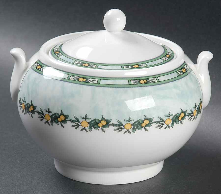 Clementines 146 Shape Sugar Bowl & Lid by Wedgwood-1