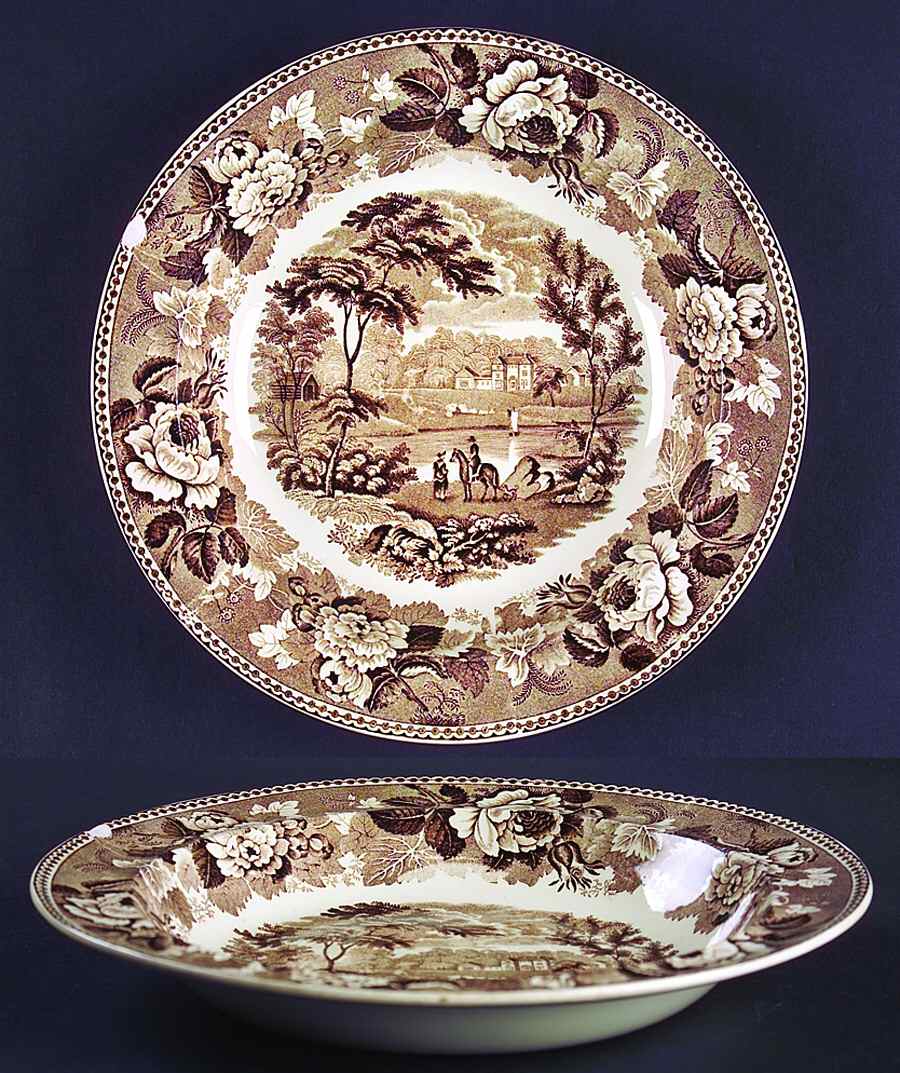 WW126 Large Rim Soup Bowl by Wedgwood-1