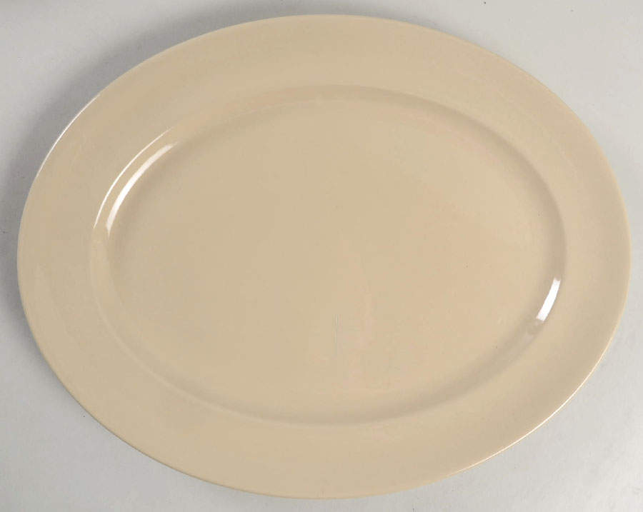 Drabware (Newer) 13" Oval Serving Platter by Wedgwood-1