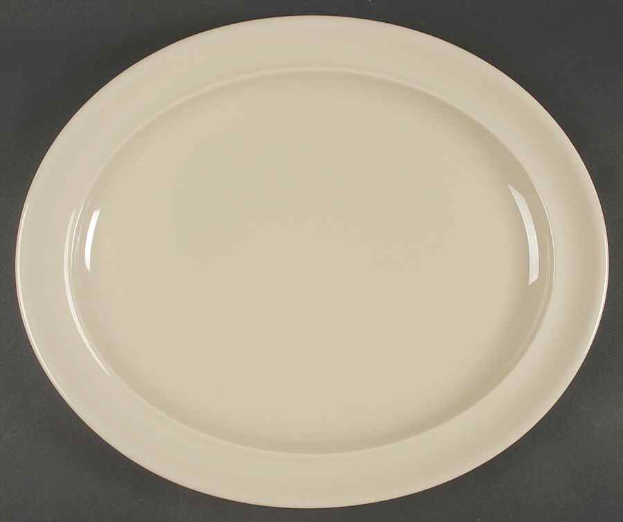 Drabware (Newer) 16" Oval Serving Platter by Wedgwood-1