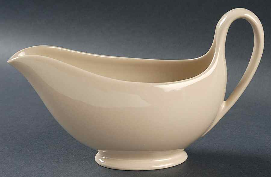 Drabware (Newer) Gravy Boat by Wedgwood-1