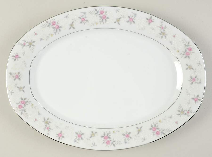 Surrey 12" Oval Serving Platter by Wentworth-1
