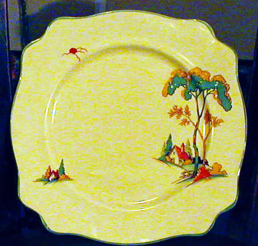 Snow White Dinner Plate by Arthur J Wilkinson-1