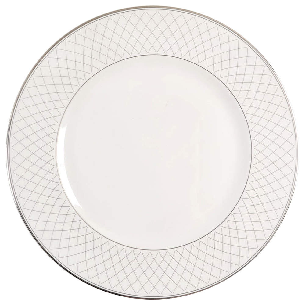 Crosshaven Platinum Dinner Plate by Waterford China-1
