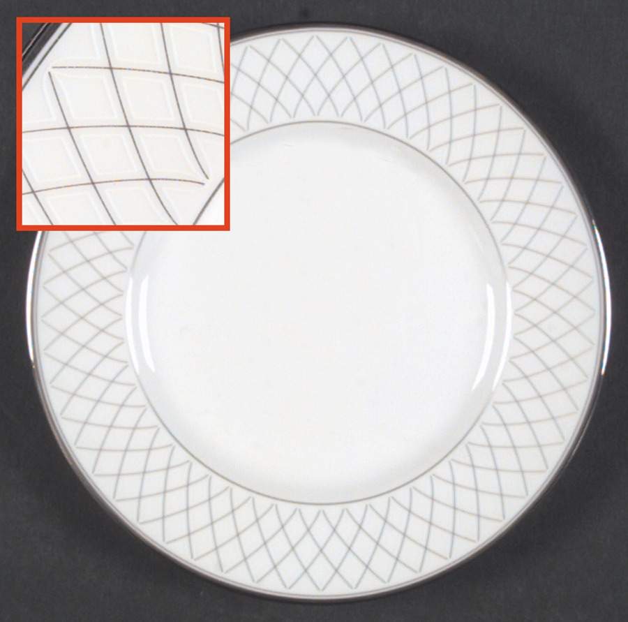 Crosshaven Platinum Bread & Butter Plate by Waterford China-1