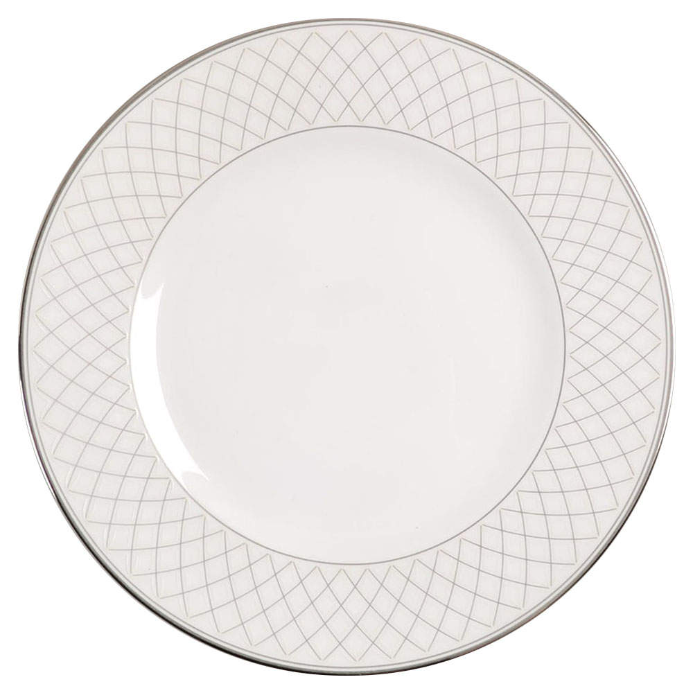Crosshaven Platinum Salad/Dessert Plate by Waterford China-1