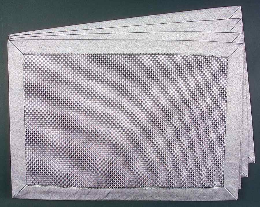 Crosshaven Platinum Cloth Placemat - Set of 4 by Waterford China-1