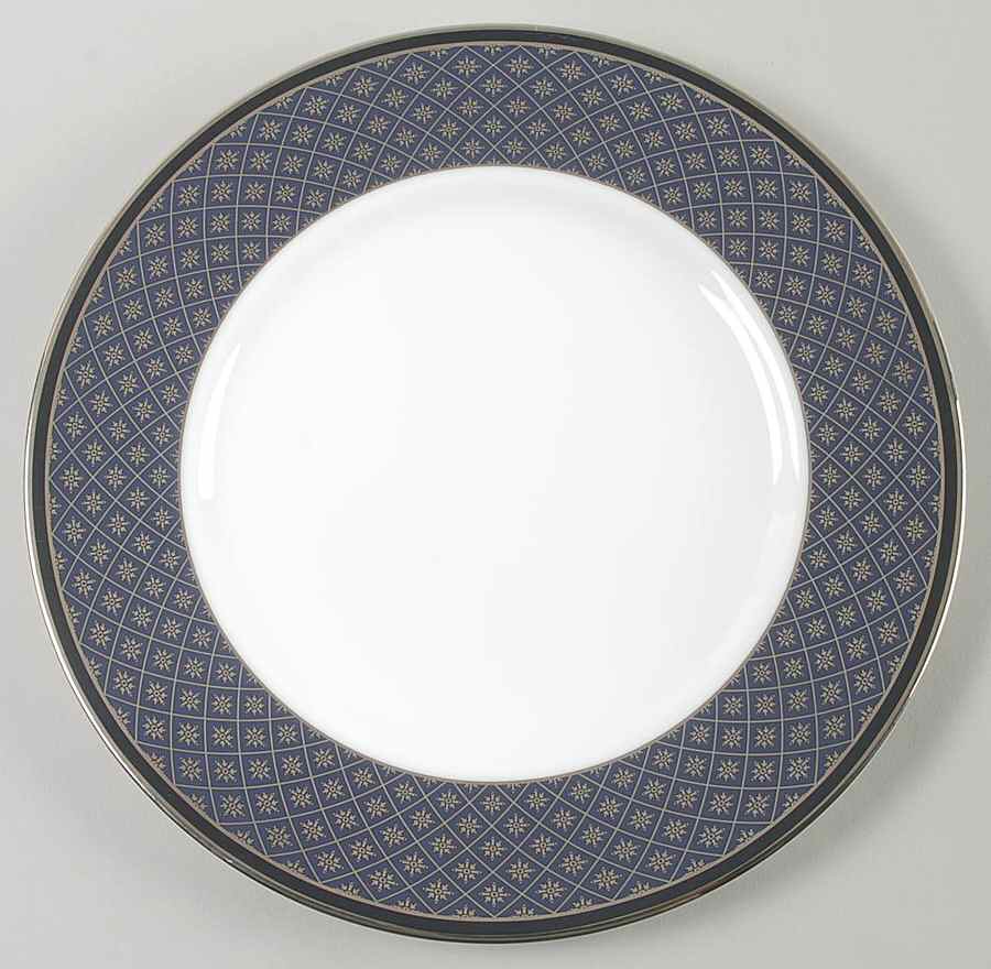 Crosshaven Platinum Accent Salad Plate by Waterford China-1