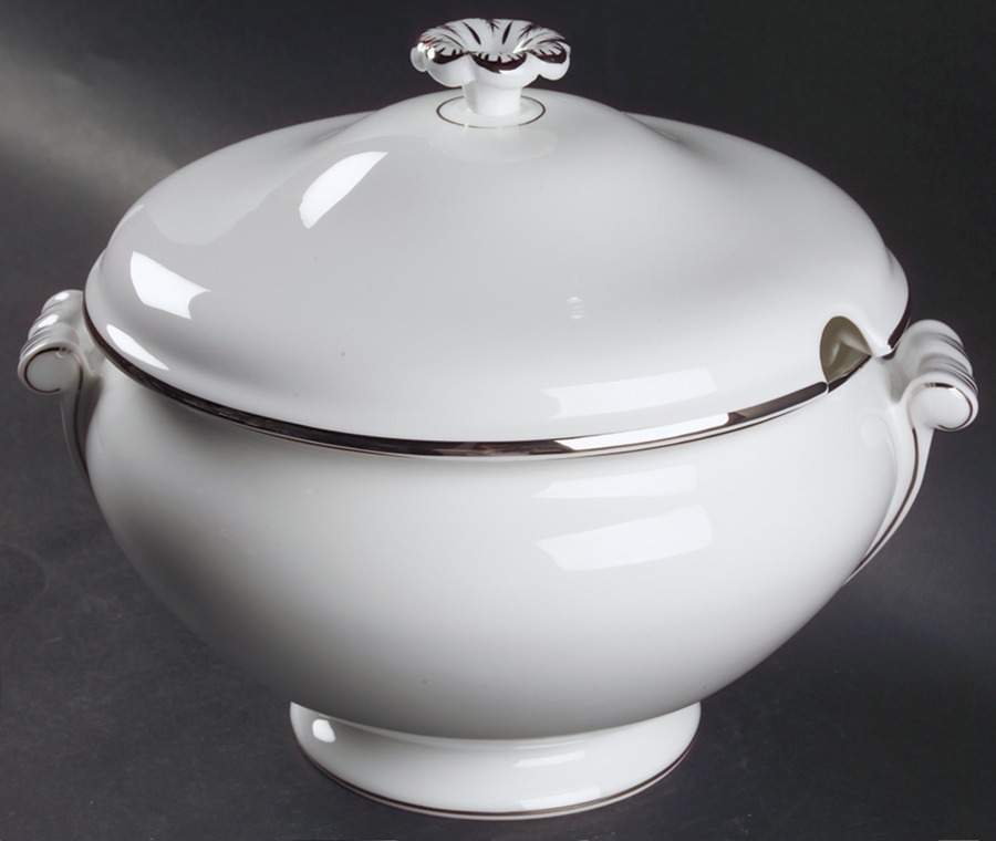 Sterling Tureen &  Lid by Wedgwood-1