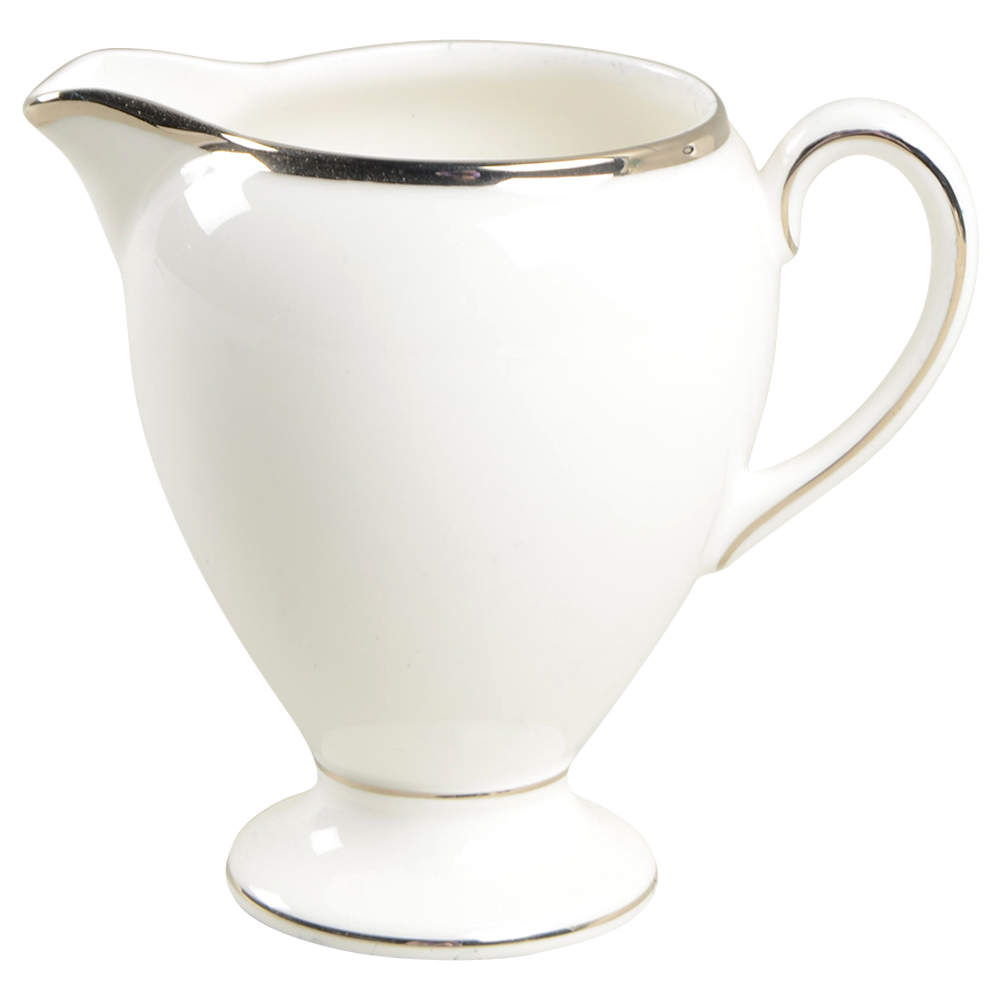 Sterling Globe Shape Creamer by Wedgwood-1