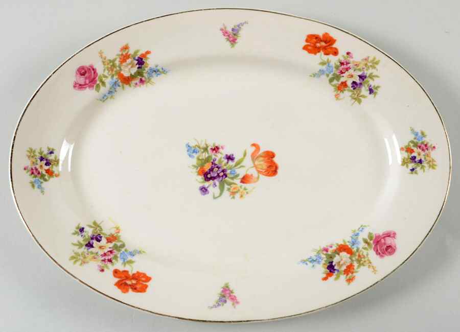 AB9404 12" Oval Serving Platter by Warwick-1