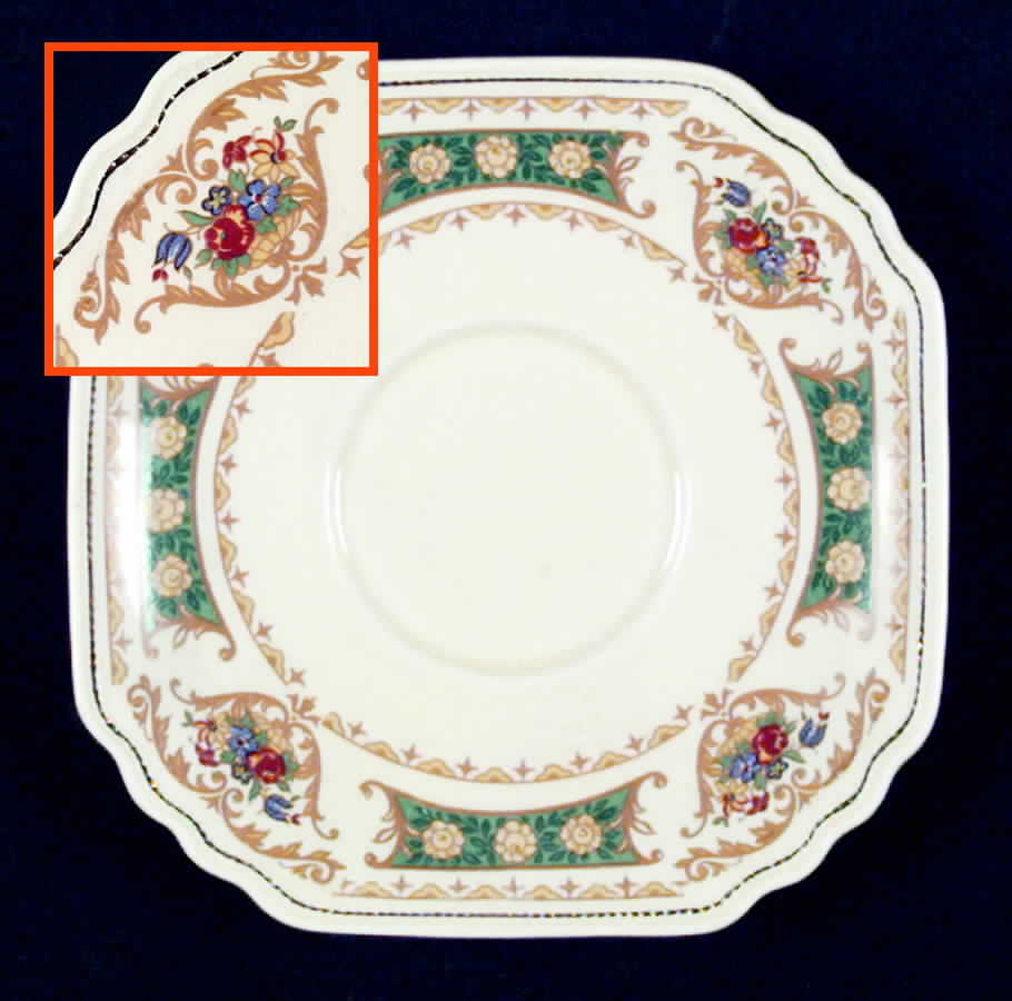 Hamilton Saucer for Cream Soup Bowl by Wedgwood-1