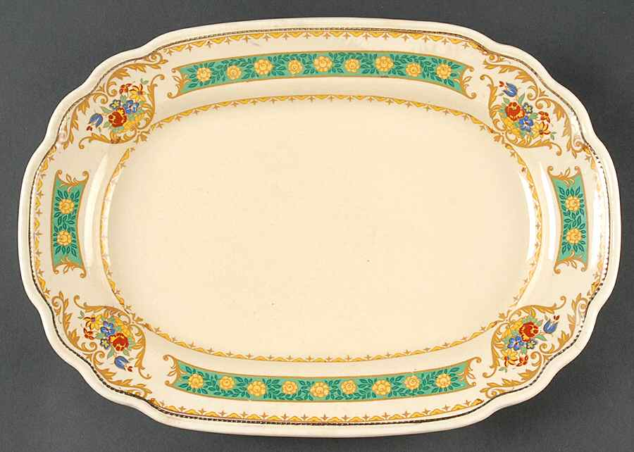 Hamilton 12" Oval Serving Platter by Wedgwood-1