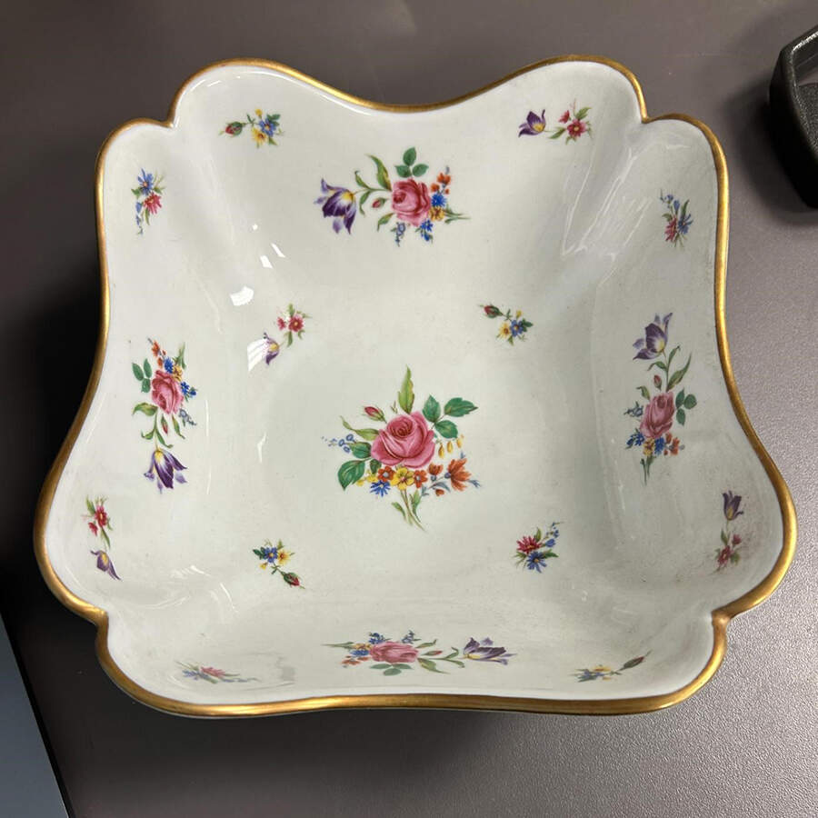 Dresden 8" Square Vegetable Bowl by Winterling - Bavaria-1