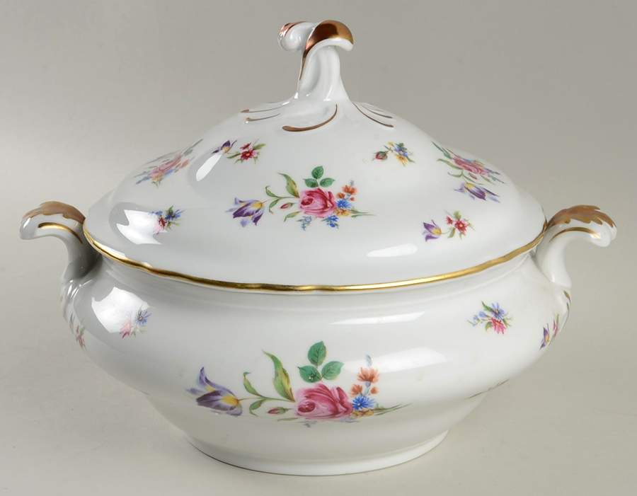 Dresden Round Covered Vegetable by Winterling - Bavaria-1