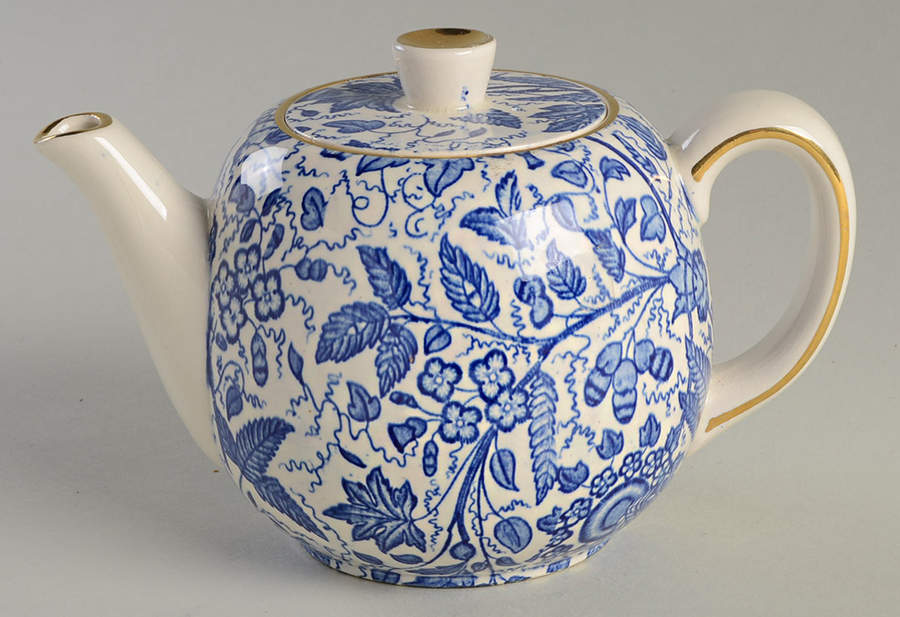 Manila Blue Mini Teapot & Lid by Waechtersbach-1