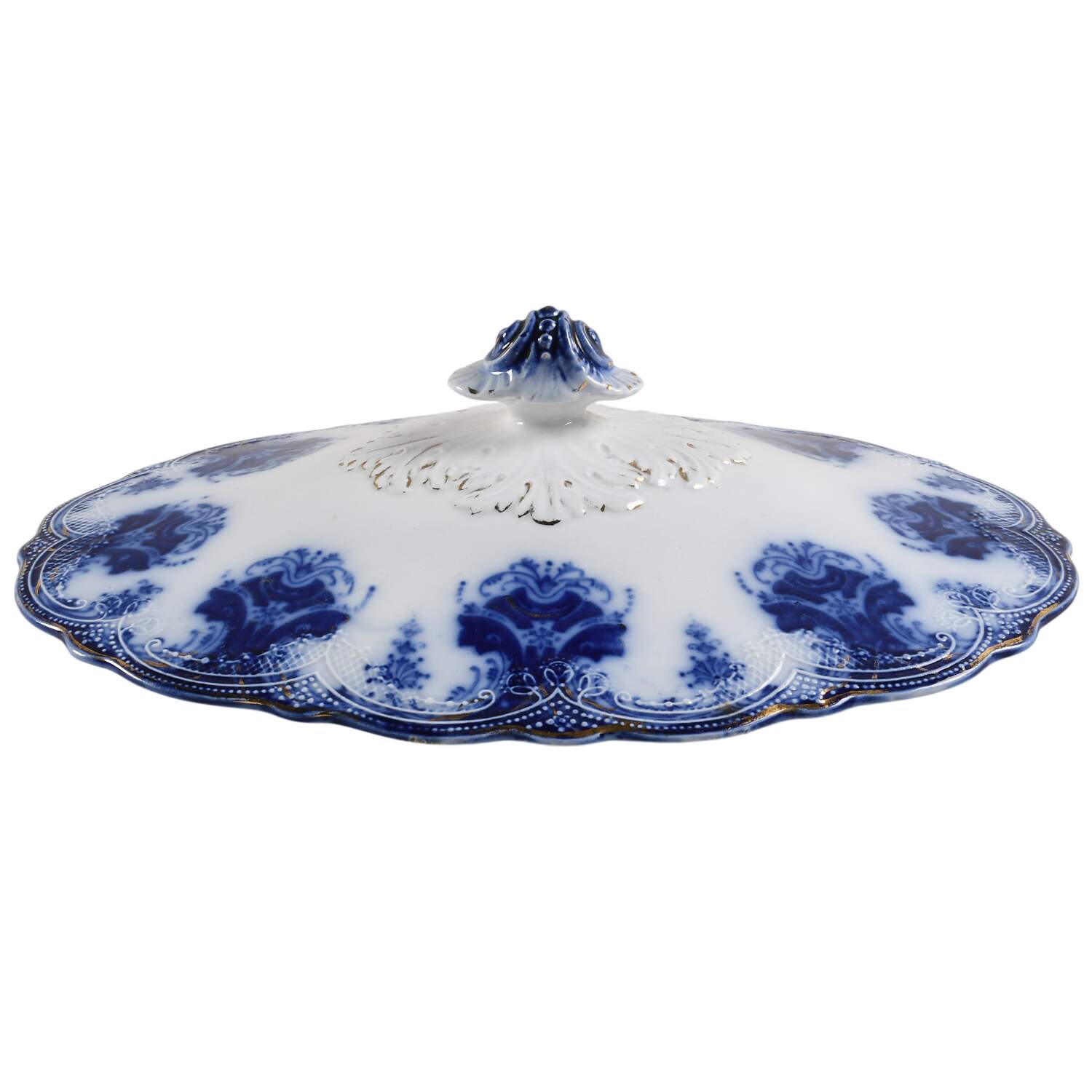 Clarence Lid for Oval Vegetable by Wood & Sons-1