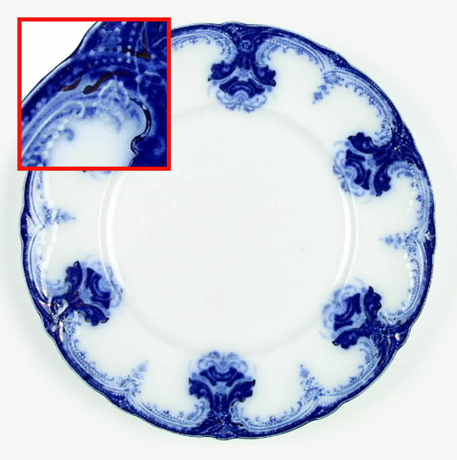 Clarence Dinner Plate by Wood & Sons-1