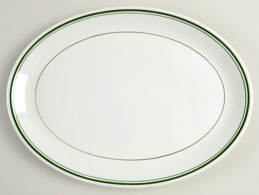 WLS7 11" Oval Serving Platter by Wellsville-1