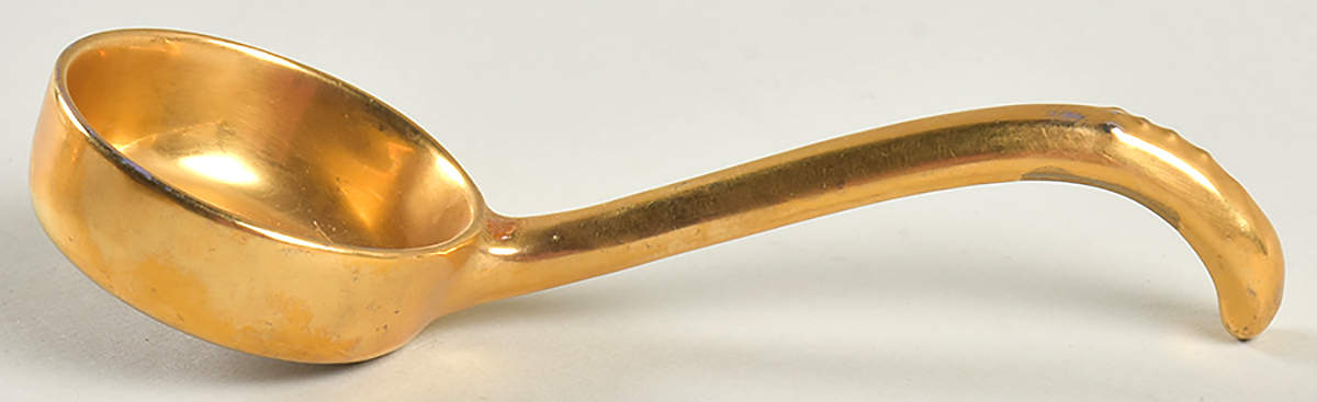 Doves, Roses and Daisies Ladle for Mayonnaise by Wheeling Decorating-1