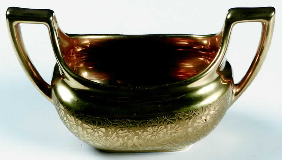 Doves, Roses and Daisies Mini Open Sugar Bowl by Wheeling Decorating-1