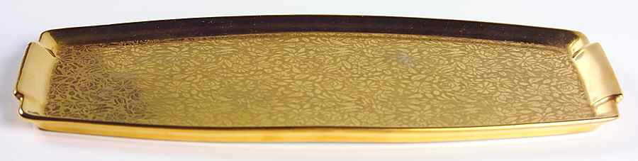 Doves, Roses and Daisies 9" Rectangular Tray by Wheeling Decorating-1