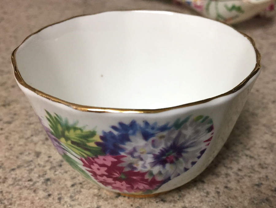 Harvest Glory Open Sugar Bowl by Windsor (England)-1