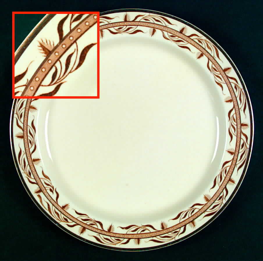 Arley Dinner Plate by Wood & Sons-1