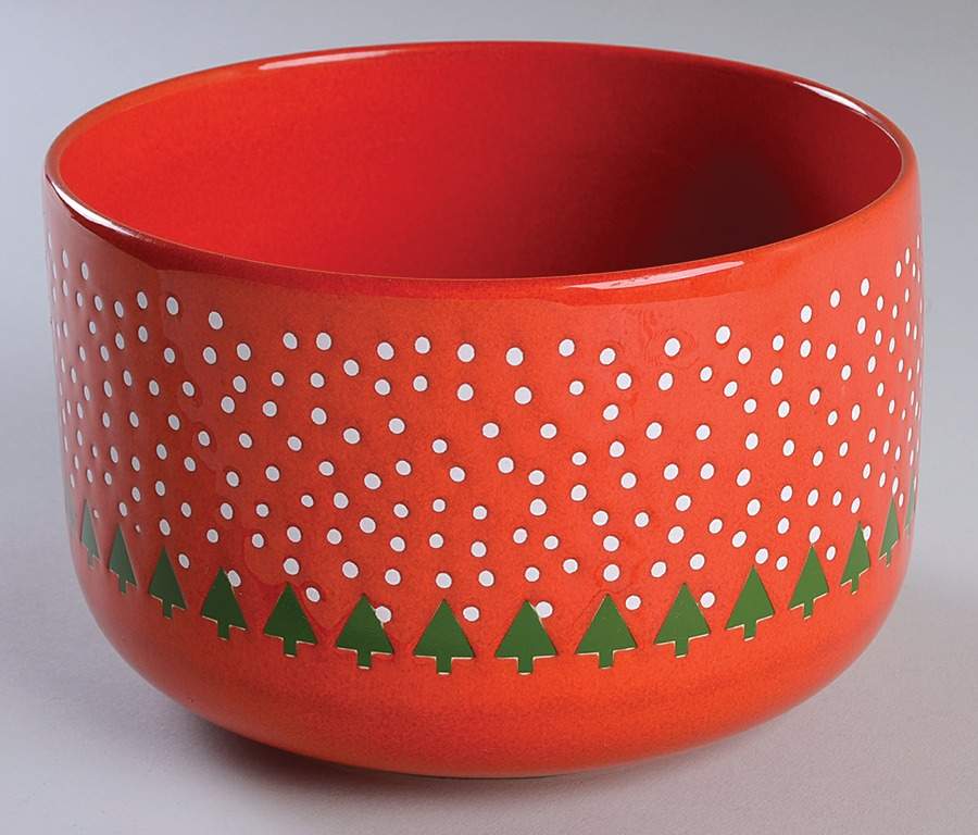 Snowflake 7" Round Serving Bowl by Waechtersbach-1