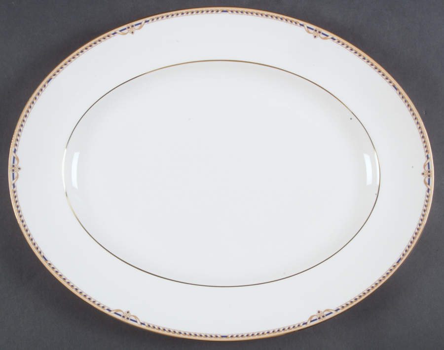 Monaco 14" Oval Serving Platter by Wedgwood-1