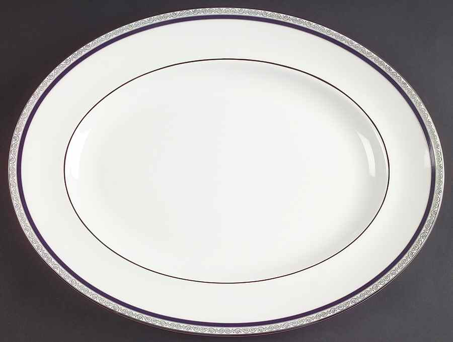 Seville 14" Oval Serving Platter by Wedgwood-1