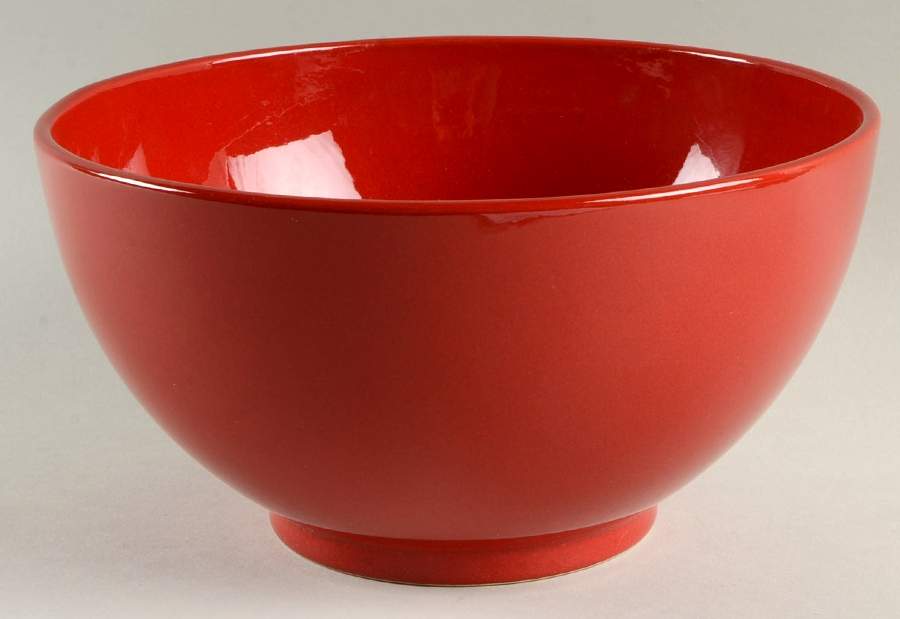 Lifestyle Red 9" Round Vegetable Bowl by Waechtersbach-1