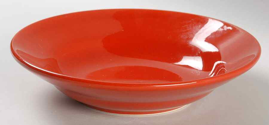 Lifestyle Red Rim Soup Bowl by Waechtersbach-1