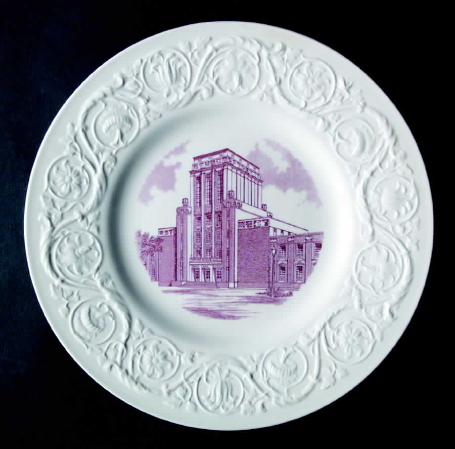 Baylor University Mulberry Dinner Plate by Wedgwood-1