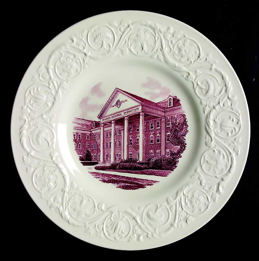 Baylor University Mulberry Dinner Plate by Wedgwood-1