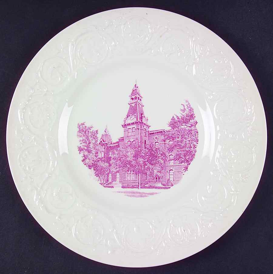 Baylor University Mulberry Dinner Plate by Wedgwood-1