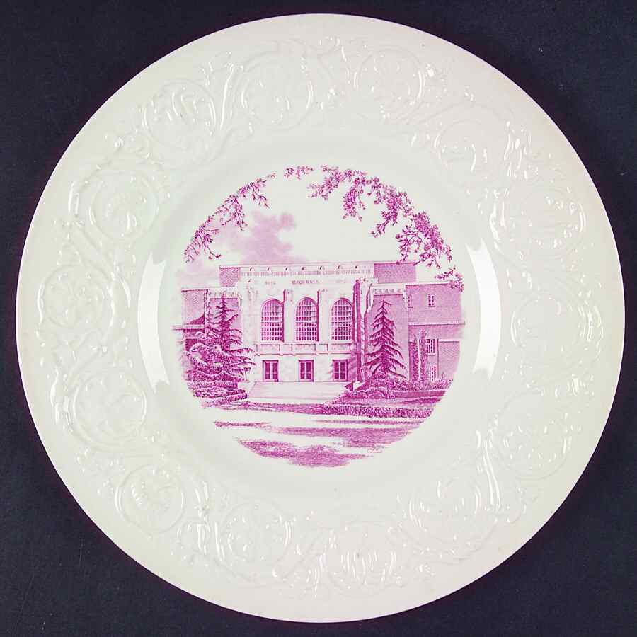 Baylor University Mulberry Dinner Plate by Wedgwood-1