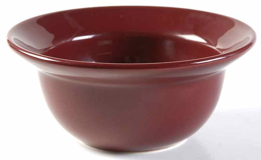 Lifestyle Cherry Red Rim Cereal Bowl by Waechtersbach-1