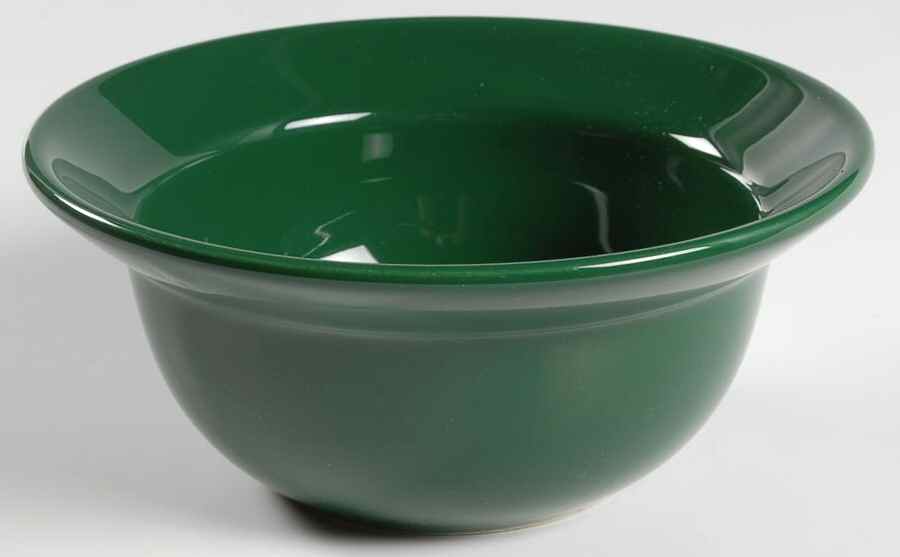 Lifestyle Hunter Green (Glossy) Rim Cereal Bowl by Waechtersbach-1