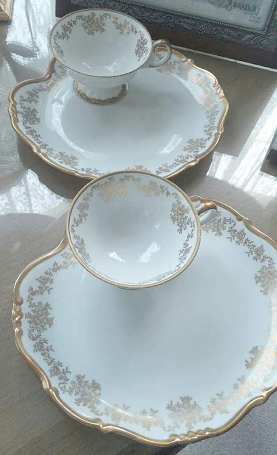 14051 Snack Plate & Cup Set by Weimar-1